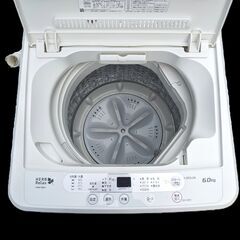 ★動作確認済み★洗濯機　6kg　2018年製　HERB Relax　YWM-T60A1　ホワイト　ヤマダ電機の画像
