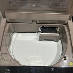 日立ビートウォッシュ 洗濯乾燥機11kg/6kg　BW-D11XWVの画像