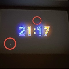 【画面難あり】プロジェクター　popIn Aladdin SEの画像