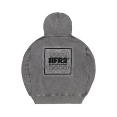 FR2 パーカー Acid Wash Embroidery Paisley Hoodieの画像