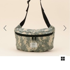 ウエストポーチ/オリーブ【PARROTT CANVAS/パロット キャンバス】の画像