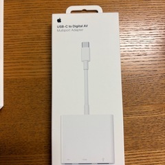 Apple純正　USB-C Digital AV Multiportアダプタ の画像