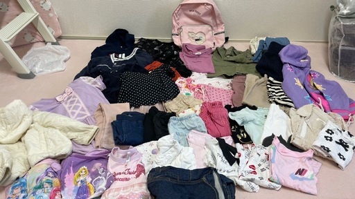 子ども服セット 女の子　リュック