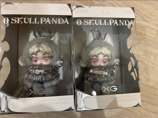 POP MART XGコラボ スカルパンダ　2個 ノベルティ付き 2 XGとSKULLPANDAがコラボ 日本限定コラボアイテムを先行発売