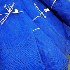 防風ネット（防風網／風よけネット／農業ネット） 4mm目　1m幅　長さ7種類　ブルーの画像