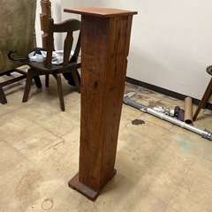 木製CDラック 縦型 ブラウンの画像