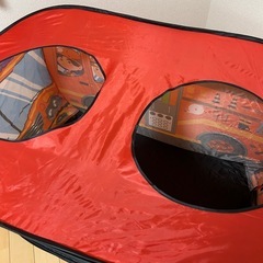 消防車　室内テント　子ども用の画像