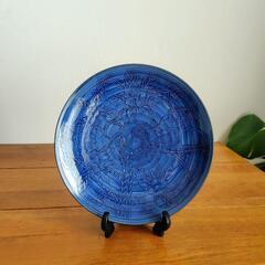 大皿　3枚セット『宝船 亀鶴』『駕籠車』『哲三郎窯　鳥と花』直径約27〜32cmの画像