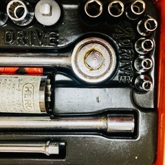 HERO 3/8+1/4sq ソケットレンチセット20ピースの画像