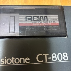 カシオトーン　CT-808 ROM付き　使用可能の画像