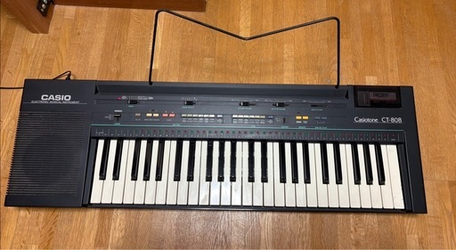 カシオトーンCT-808 ROM付き使用可能 (灰猫) 藤阪の電子楽器の中古