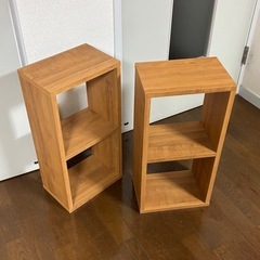 木製　棚　3点セットの画像