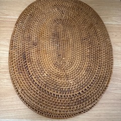 無印良品　ラタンランチョンマット4枚セットの画像