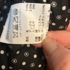 アニエス　ウール、カシミア　コートの画像