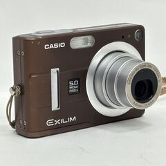 動作OK！ カシオ CASIO EXILIM EX-Z55 デジカメ 本体+純正バッテリー+充電器◆取りに来て頂ける方♪の画像