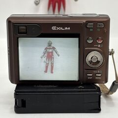 動作OK！ カシオ CASIO EXILIM EX-Z55 デジカメ 本体+純正バッテリー+充電器◆取りに来て頂ける方♪の画像