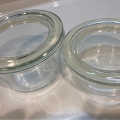 IKEA蓋付きガラス容器おまけキャベツ　   の画像