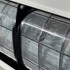 取付け可 ! !◇ダイキン エアコン14畳用 2018年 自動お掃除 加湿 快適エコ自動 うるさら AN40VRPK 高圧洗浄済み！保証付き！新品加湿ホース5m付き！の画像