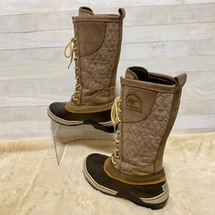 SORELソレル NL1619 ロングブーツ 24cm 1964プレミアム 茶色の画像