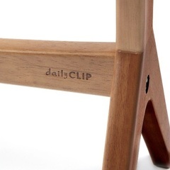 新品  ♡  daily CLIP  無垢のハンガーラック  ♡の画像