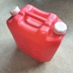 灯油 ポリタンク ポリ容器 灯油缶 18L 中古 「引取り・手渡し限定」の画像