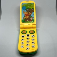 くまのプーさん　携帯電話玩具の画像