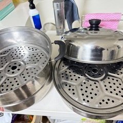 (決まりました)蒸し器の画像