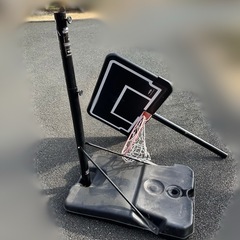 バスケットゴールの画像