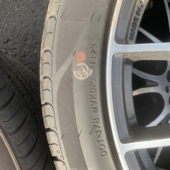 245/40/20 タイヤホイールセットの画像