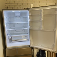 【美品・動作良好】パナソニック 406L 冷蔵庫 2018年製（NR-E414GV-N）の画像