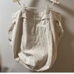 折りたたみ式 洗濯かご ランドリー ハンパーアイボリーキャンプ用ゴミ箱2個セットの画像