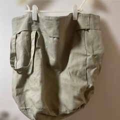 折りたたみ式 洗濯かご ランドリー ハンパーアイボリーキャンプ用ゴミ箱2個セットの画像