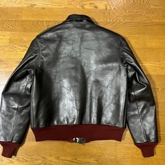 BUZZ RICKSON バズリクソン　A2 フライトジャケット　40インチ　ホースハイド　赤リブ　の画像