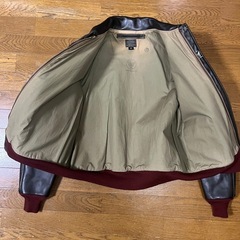 BUZZ RICKSON バズリクソン　A2 フライトジャケット　40インチ　ホースハイド　赤リブ　の画像