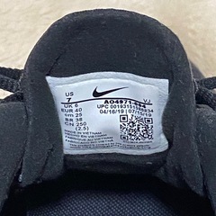 ナイキ エアマックス 270 リアクト 25cm ブラック ホワイト 黒 白の画像