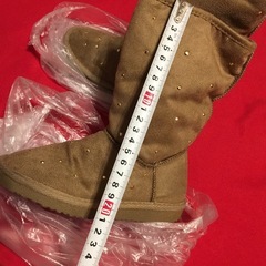 ムートンブーツ　16センチぐらいの画像