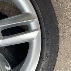 245/40/18 アウディA4純正タイヤホイールセットの画像