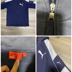PUMA プーマ　ハーフジップスウェット　トレーナー　2枚セット　140 160の画像