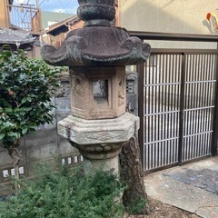 無料　もらって下さい　灯籠　とうろう　庭石の画像