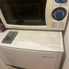 冷蔵庫・電子レンジの画像