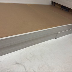 ニトリ 収納付きデザインベッドの画像