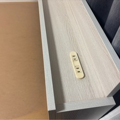 ニトリ 収納付きデザインベッドの画像