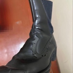 NO ID ウエスタンチェルシーブーツ 25㎝　BLACKの画像