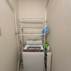 パナソニック洗濯機　NA-F60PB11 6kg  ★洗濯機ラック付 の画像