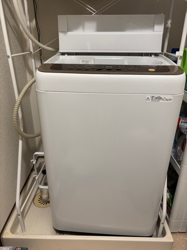 洗濯機 6L パナソニック NA-F60PB11 NA-F60B11-N 全自動洗濯機 シャンパン [洗濯6.0kg /乾燥機能無 /上開き