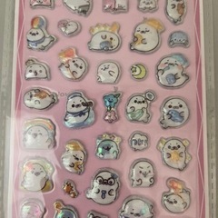 アザラシ　ぷくぷくシールの画像