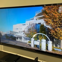 【60型】SHARP AQUOS LC-60B5｜リモコン・B-CAS付｜50Wサウンドバー付の画像