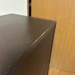 【問合せ停止中】カラーボックス(扉付き)の画像