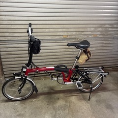 ブロンプトン　C LINE M6R 2022 折りたたみ自転車の画像