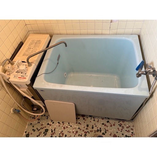ホーロー浴槽＋バランス釜セット（2018年製／現状渡し） (ヤス) 別府の